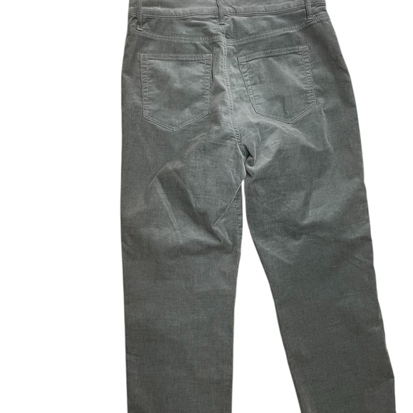 LOFT Women's Corduroy Pants in Sage - Picture 2 of 5